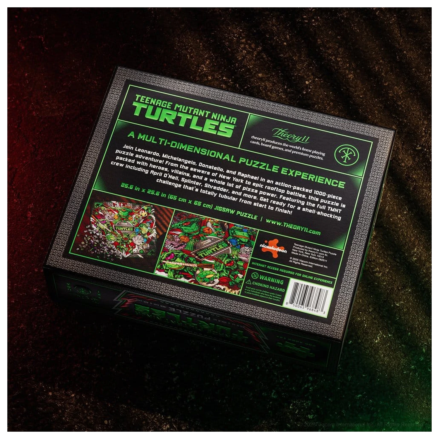 Teenage Mutant Ninja Turtles multi-dimenzionálne puzzle (1000 dielikov) produktová fotografia