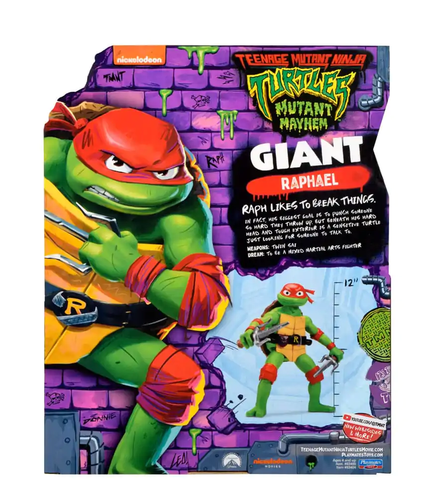 Teenage Mutant Ninja Turtles: Mutant Mayhem Akčná figúrka Giant Raphael 30 cm produktová fotografia