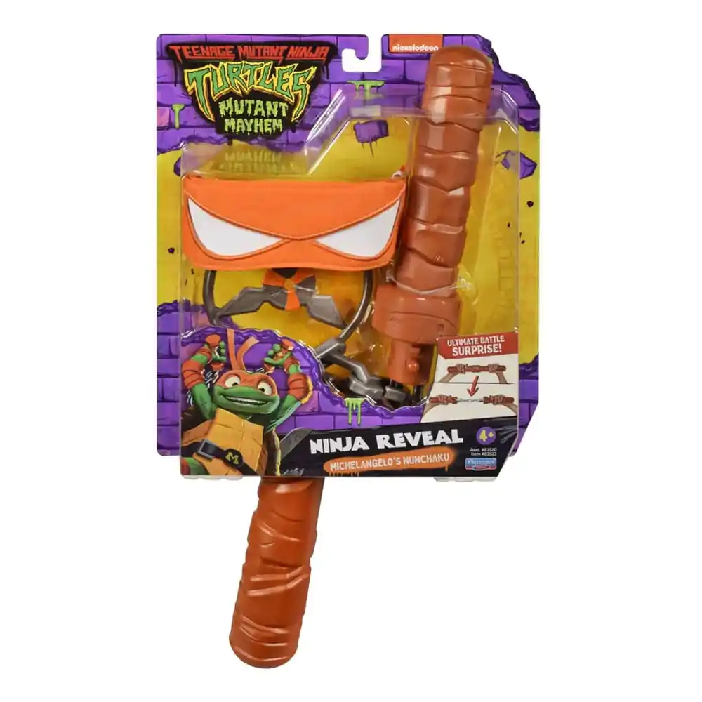 Teenage Mutant Ninja Turtles: Mutant Mayhem Michelangelo Transformujúci sa nunčaky produktová fotografia