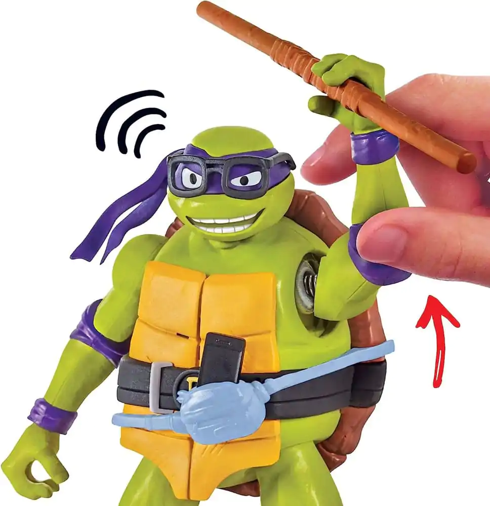 Teenage Mutant Ninja Turtles: Mutant Mayhem Ninja Shouts Akčná figúrka Donatello 14 cm produktová fotografia