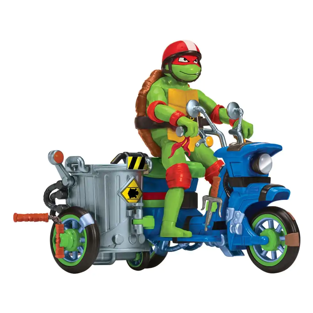 Teenage Mutant Ninja Turtles: Mutant Mayhem Akčná figúrka Raphael & Scooter so sajdkárou 11 cm produktová fotografia