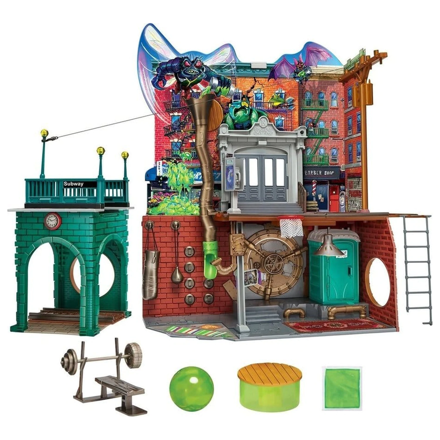 Teenage Mutant Ninja Turtles: Mutant Mayhem Playset Korytnačie Brloh – Nová Verzia produktová fotografia