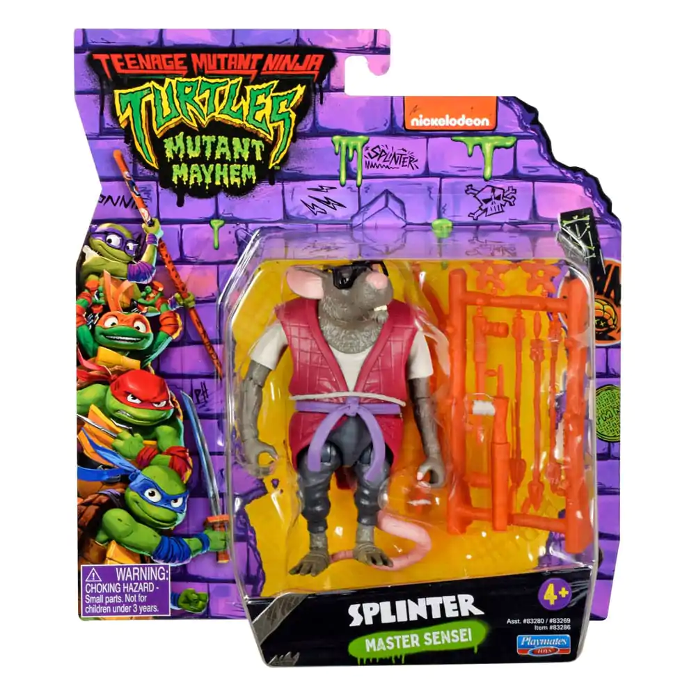 Teenage Mutant Ninja Turtles: Mutant Mayhem Akčná figúrka Splinter 10 cm produktová fotografia