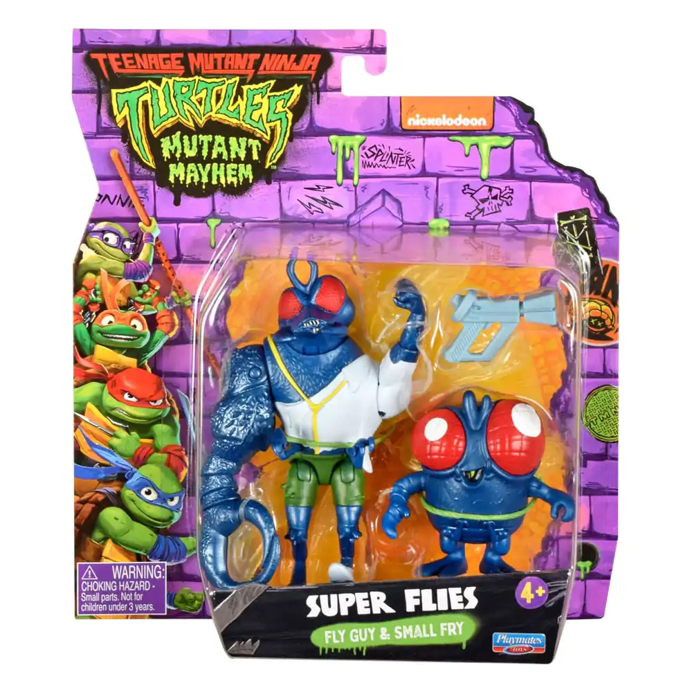 Teenage Mutant Ninja Turtles: Mutant Mayhem Akčné figúrky Super Fly & Toddler Super Fly 11 cm produktová fotografia