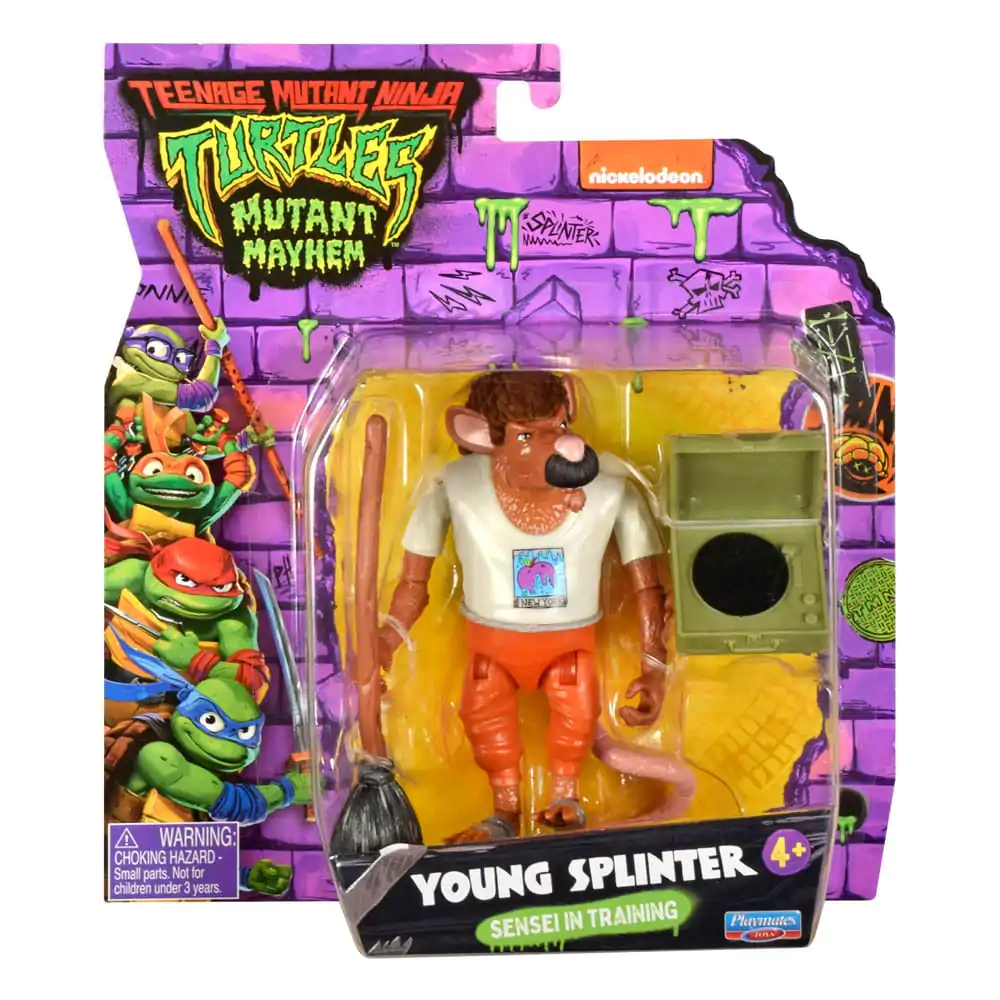 Teenage Mutant Ninja Turtles: Mutant Mayhem Akčná figúrka Young Splinter 11 cm produktová fotografia