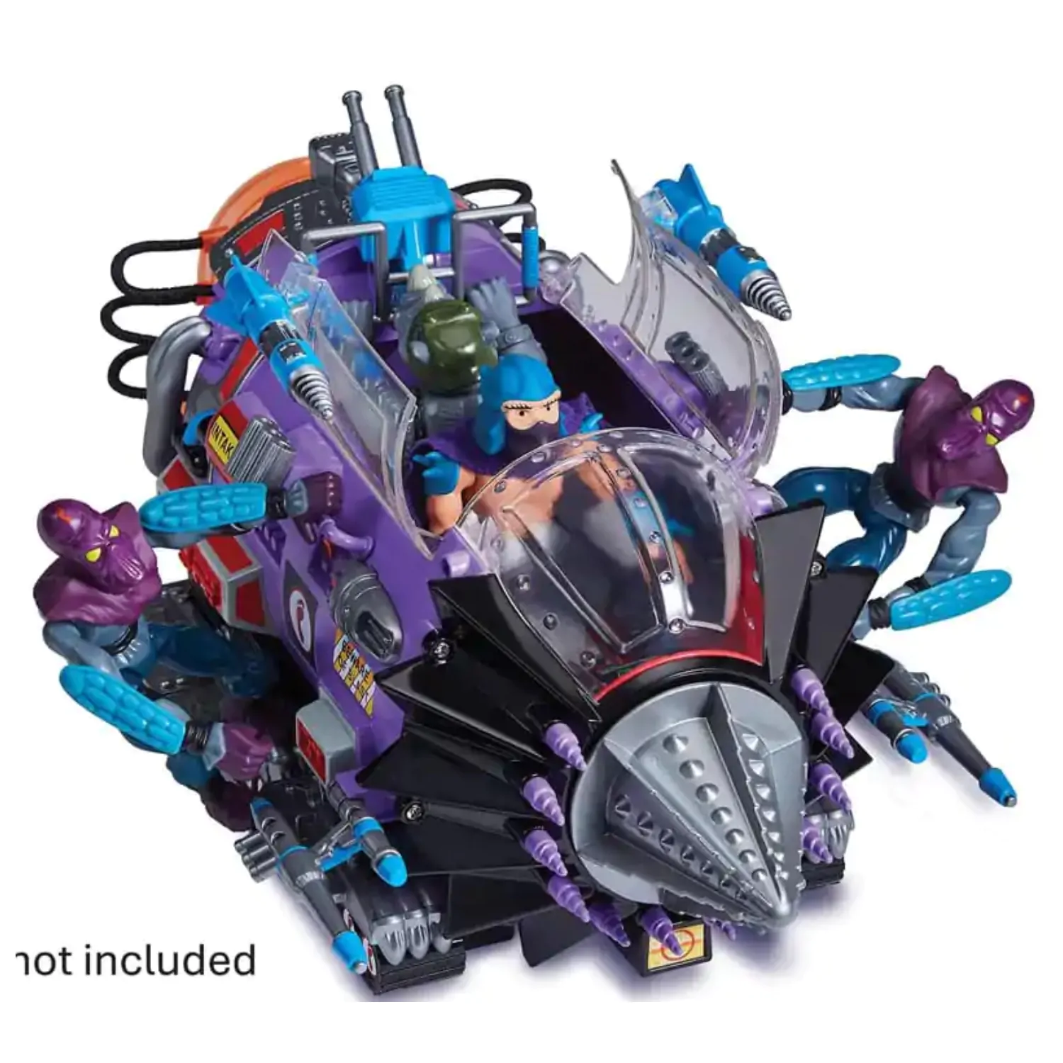 Teenage Mutant Ninja Turtles Vehicle Mutant Module heo EU Exclusive 25 cm produktová fotografia