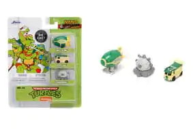 Teenage Mutant Ninja Turtles Nano Cars Diecast Mini autíčka - 4-balenie produktová fotografia