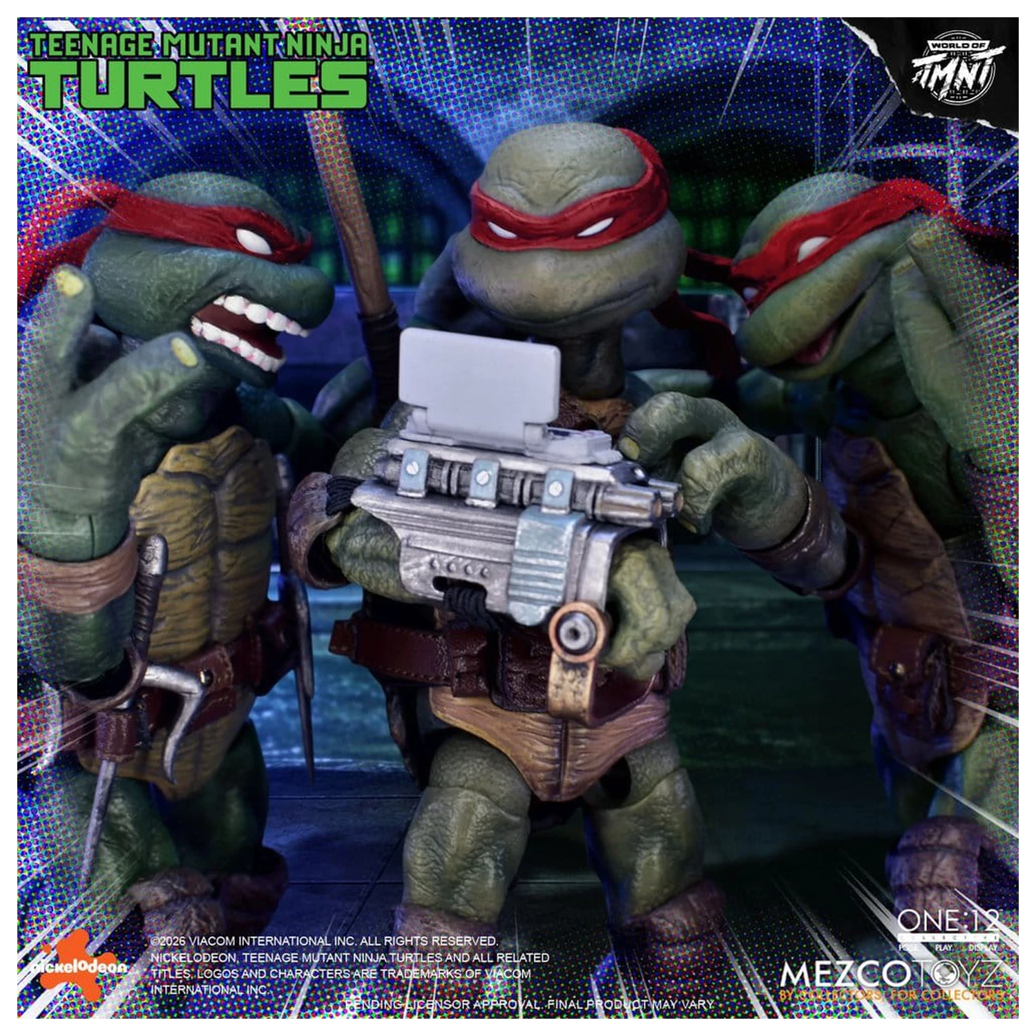 Teenage Mutant Ninja Turtles One:12 Collective akčné figúrky 1/12 v krabicovom sete 17 cm produktová fotografia