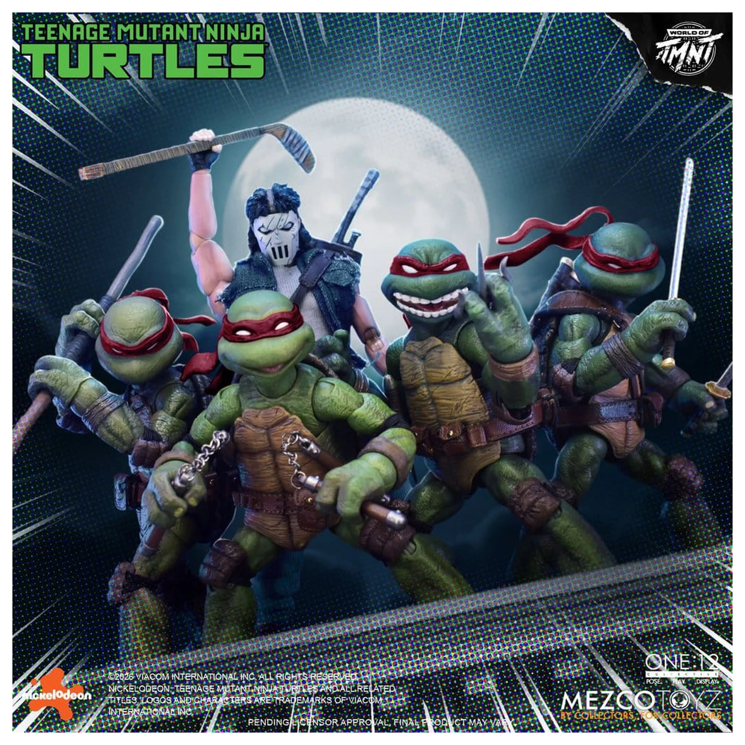 Teenage Mutant Ninja Turtles One:12 Collective akčné figúrky 1/12 v krabicovom sete 17 cm produktová fotografia