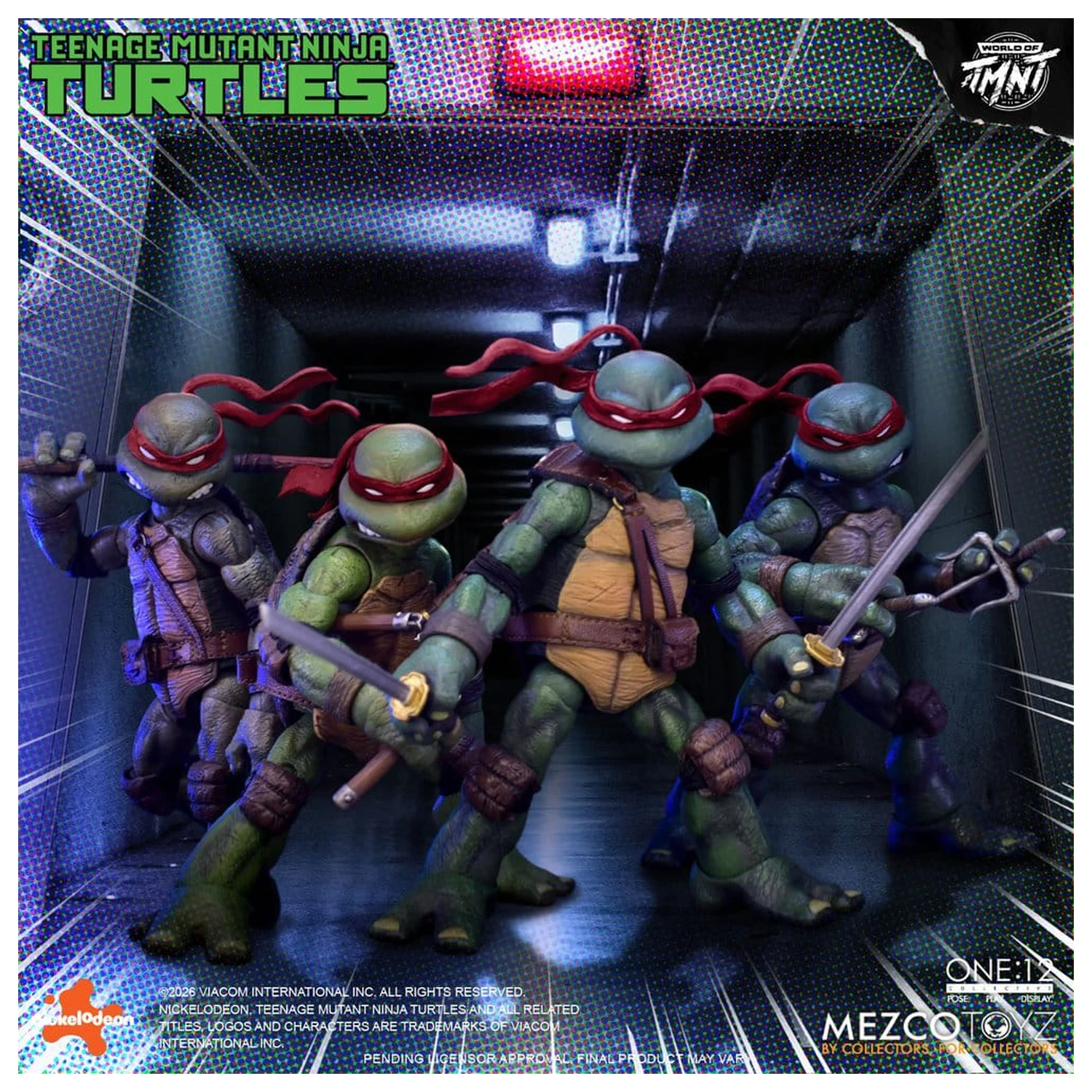 Teenage Mutant Ninja Turtles One:12 Collective akčné figúrky 1/12 v krabicovom sete 17 cm produktová fotografia