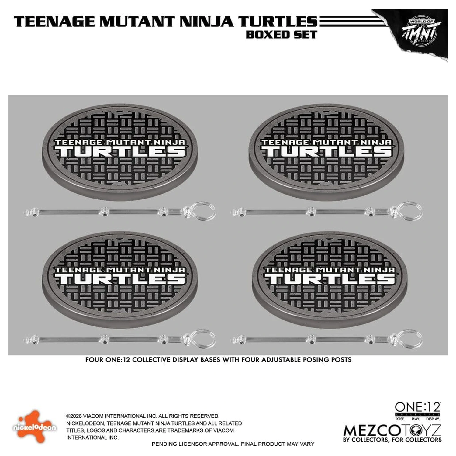 Teenage Mutant Ninja Turtles One:12 Collective akčné figúrky 1/12 v krabicovom sete 17 cm produktová fotografia