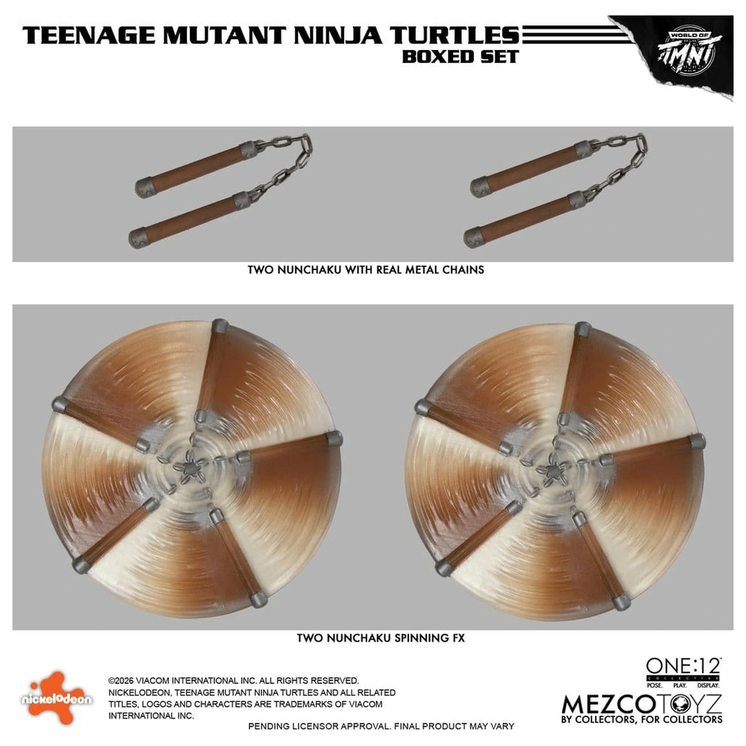 Teenage Mutant Ninja Turtles One:12 Collective akčné figúrky 1/12 v krabicovom sete 17 cm produktová fotografia