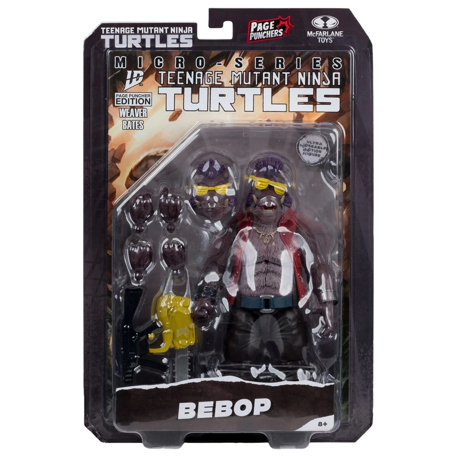 Teenage Mutant Ninja Turtles Page Punchers akčná figúrka Bebop 16 cm produktová fotografia