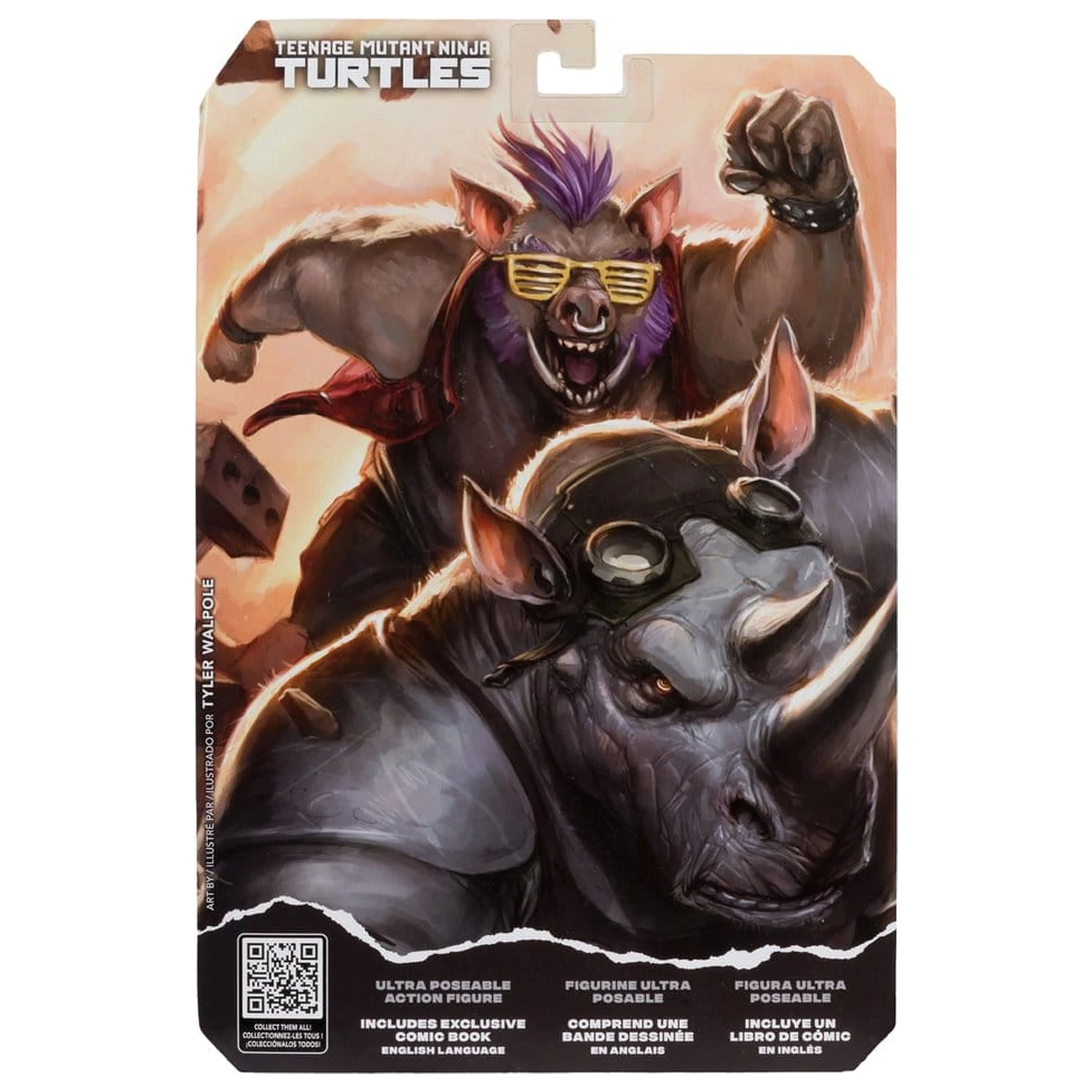 Teenage Mutant Ninja Turtles Page Punchers akčná figúrka Bebop 16 cm produktová fotografia