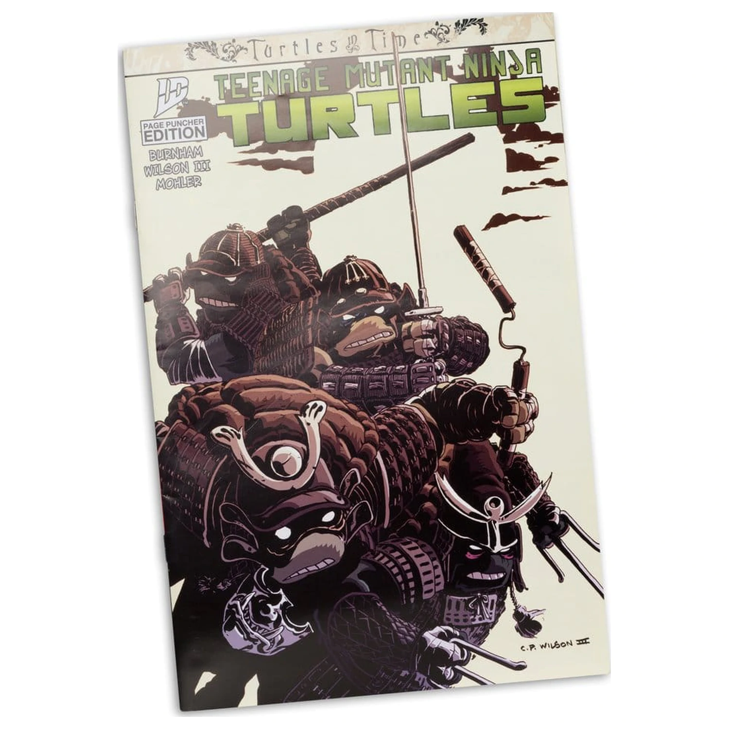 Teenage Mutant Ninja Turtles Page Punchers akčná figúrka Donatello (Turtles in Time) 13 cm produktová fotografia