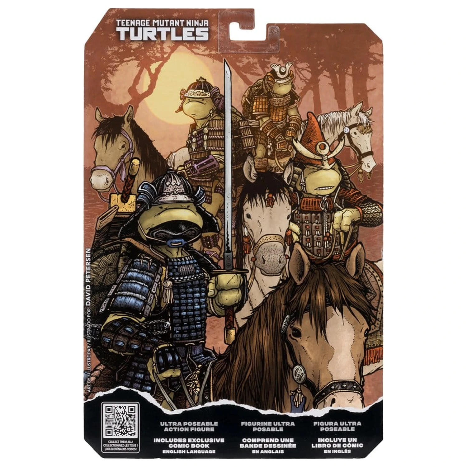Teenage Mutant Ninja Turtles Page Punchers akčná figúrka Leonardo (Turtles in Time) 13 cm produktová fotografia