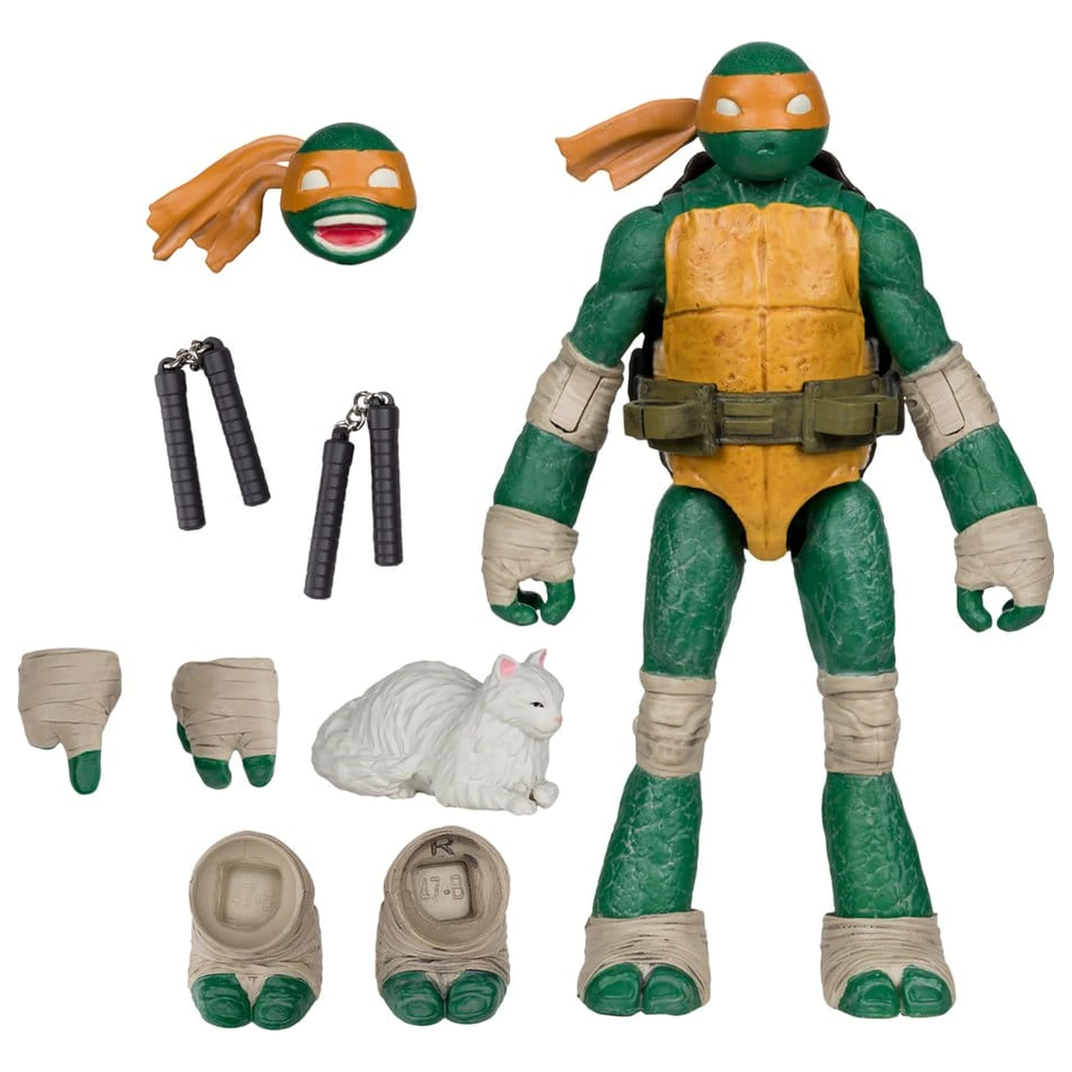 Teenage Mutant Ninja Turtles Page Punchers akčná figúrka Michelangelo 13 cm produktová fotografia