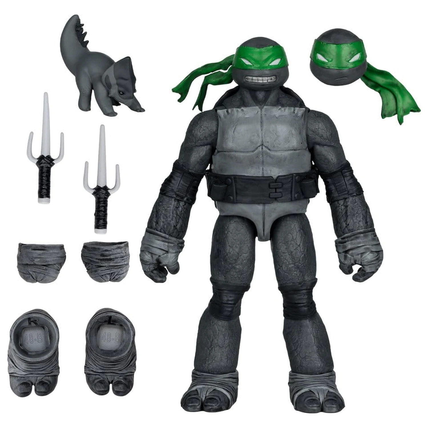 Teenage Mutant Ninja Turtles Page Punchers Akčná figúrka (Black White & Green) (Red Platinum Edition) 13 cm produktová fotografia