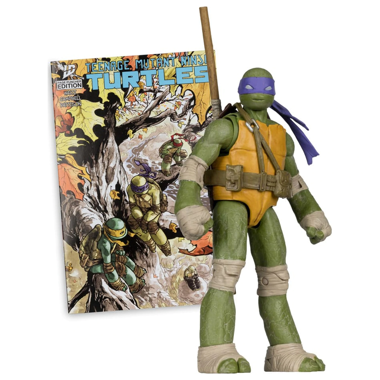 Teenage Mutant Ninja Turtles Page Punchers akčná figúrka Donatello 13 cm produktová fotografia