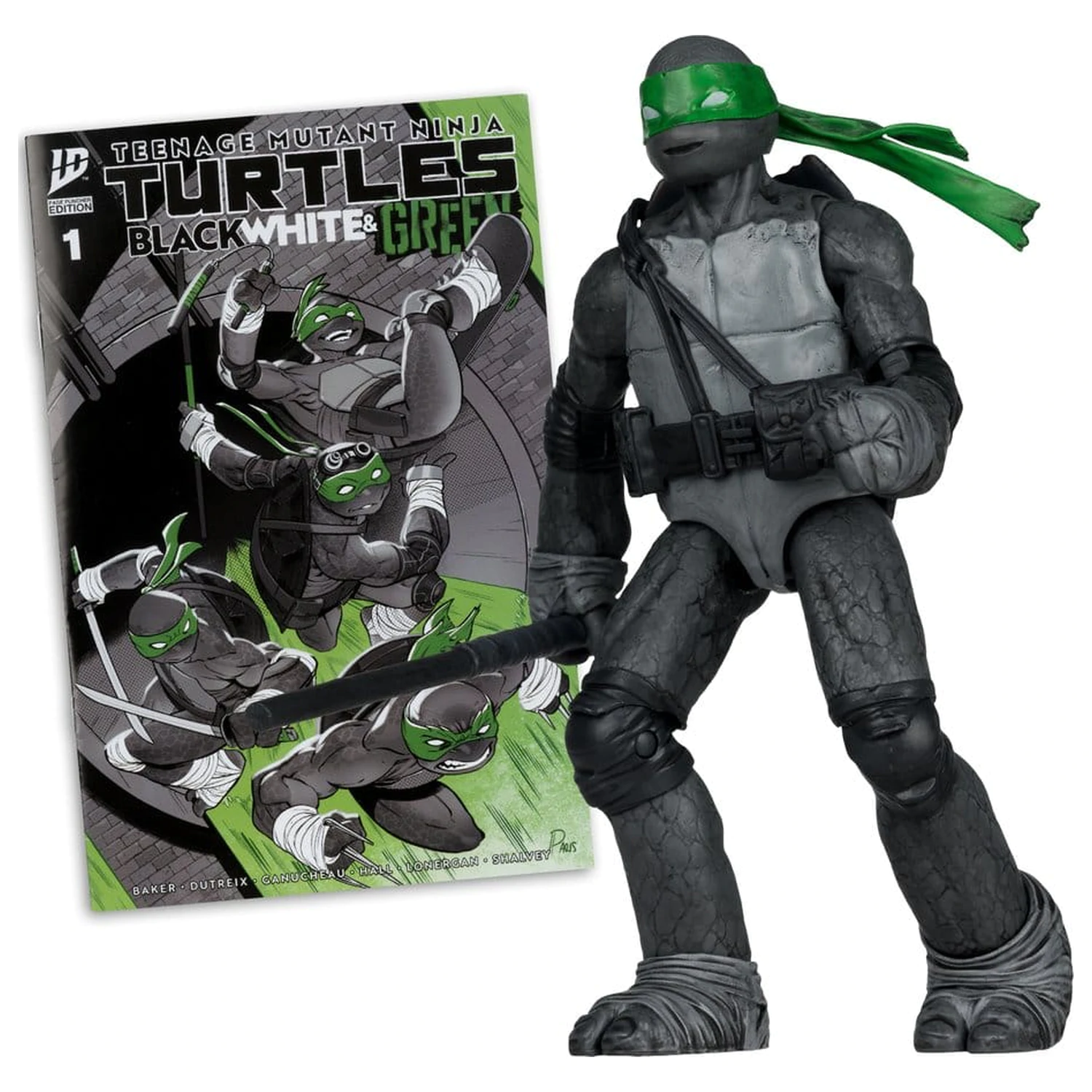 Teenage Mutant Ninja Turtles Page Punchers Akčná figúrka Donatello (Black White & Green ) (Red Platinum Edition) 13 cm produktová fotografia