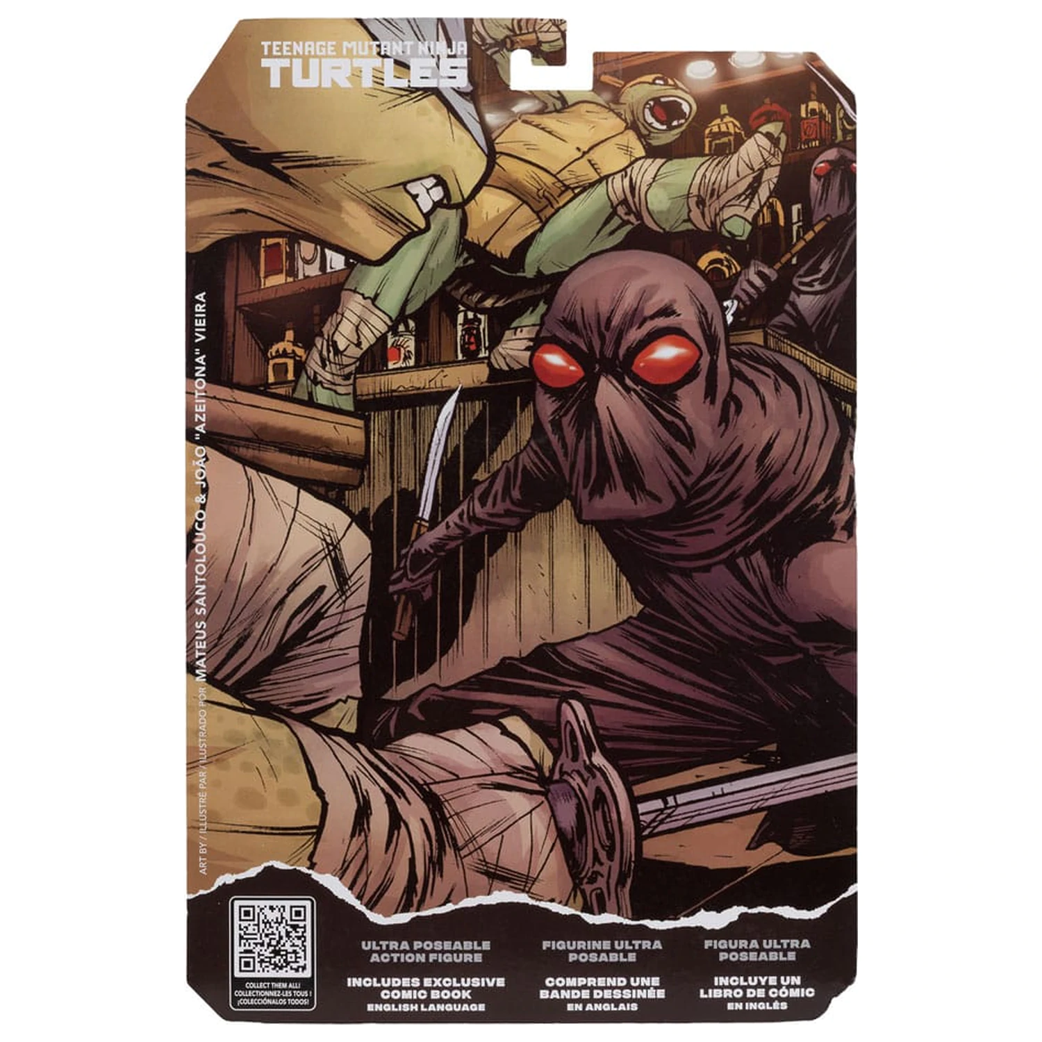 Teenage Mutant Ninja Turtles Page Punchers akčná figúrka Foot Soldier 14 cm produktová fotografia