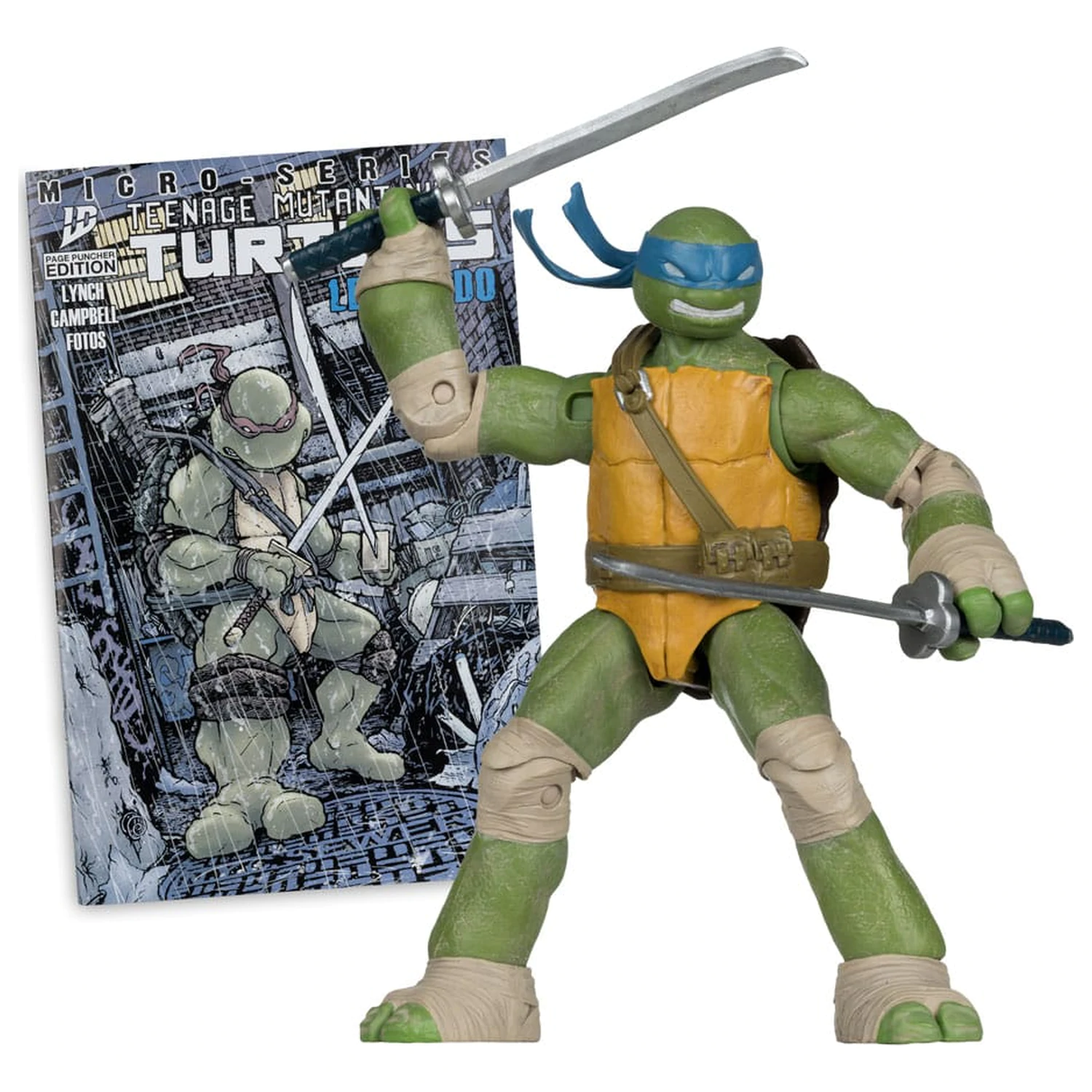 Teenage Mutant Ninja Turtles Page Punchers akčná figúrka Leonardo 13 cm produktová fotografia