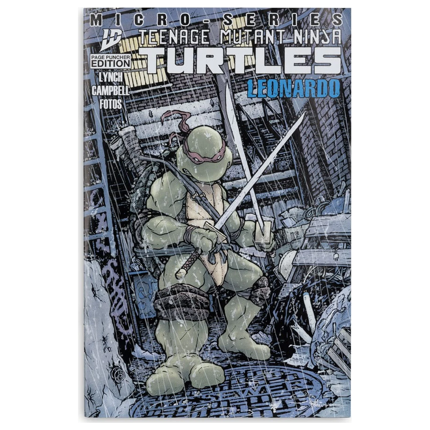 Teenage Mutant Ninja Turtles Page Punchers akčná figúrka Leonardo 13 cm produktová fotografia