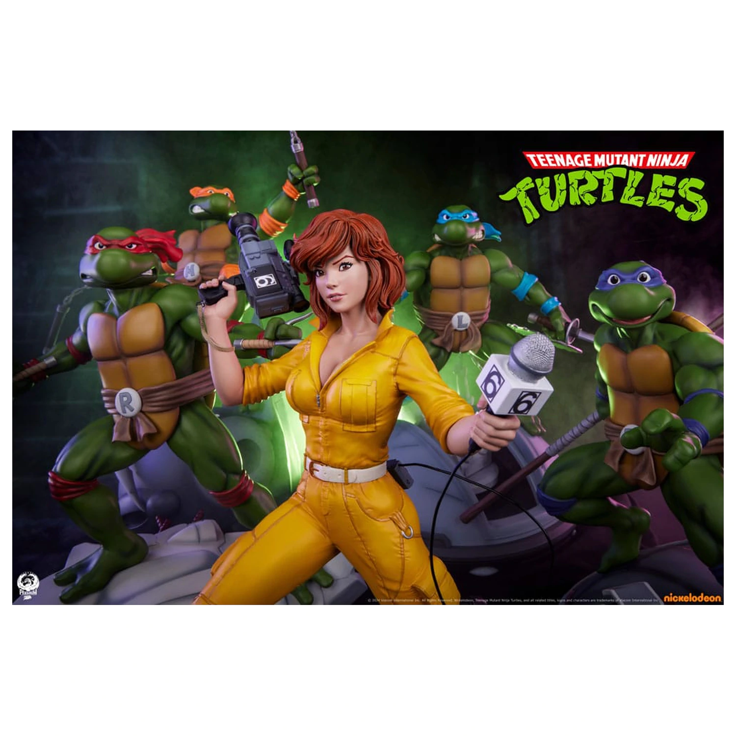 Teenage Mutant Ninja Turtles Premier Series Socha 1/4 April O'Neil 46 cm produktová fotografia