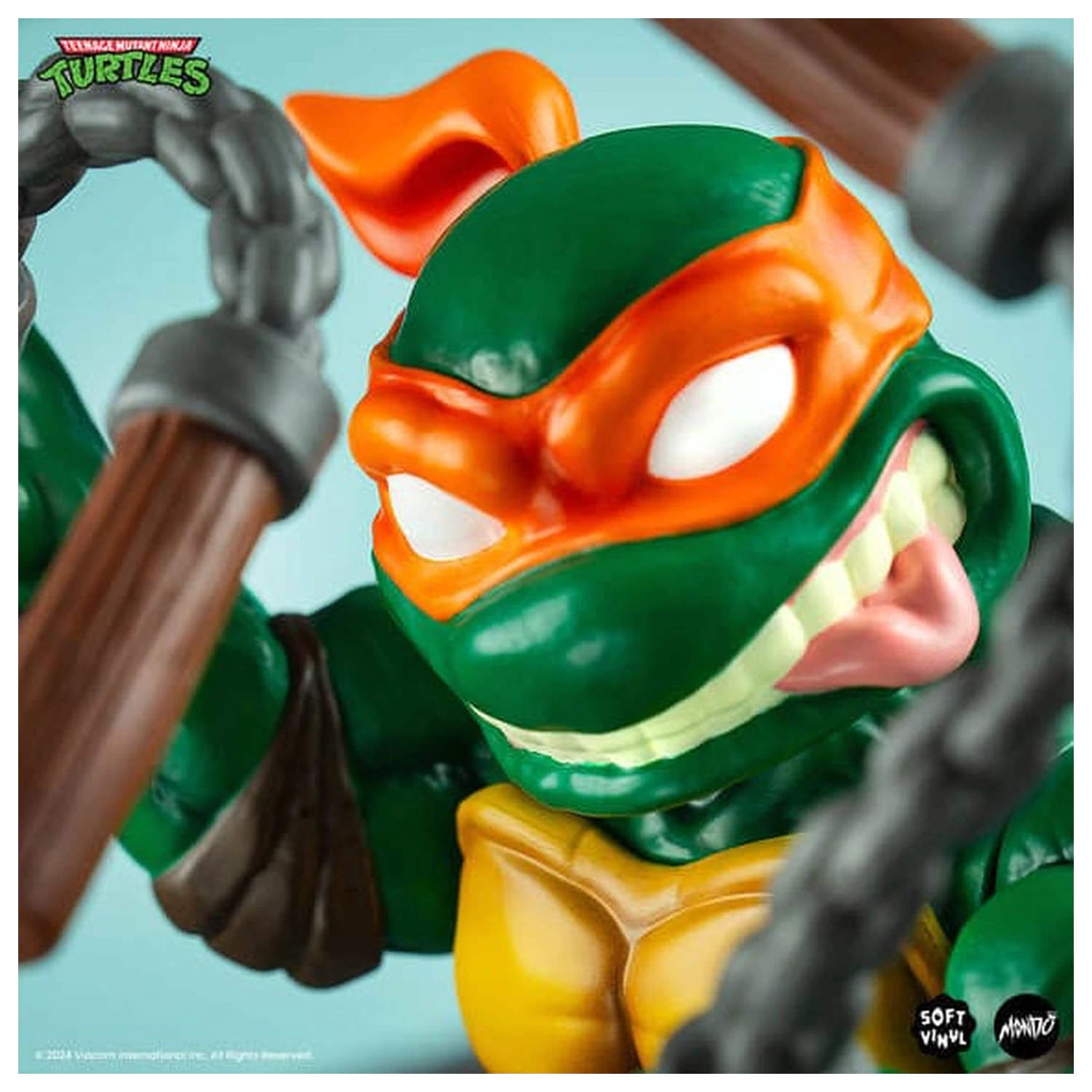 Teenage Mutant Ninja Turtles Mäkká Vinylová figúrka Michelangelo 20 cm produktová fotografia