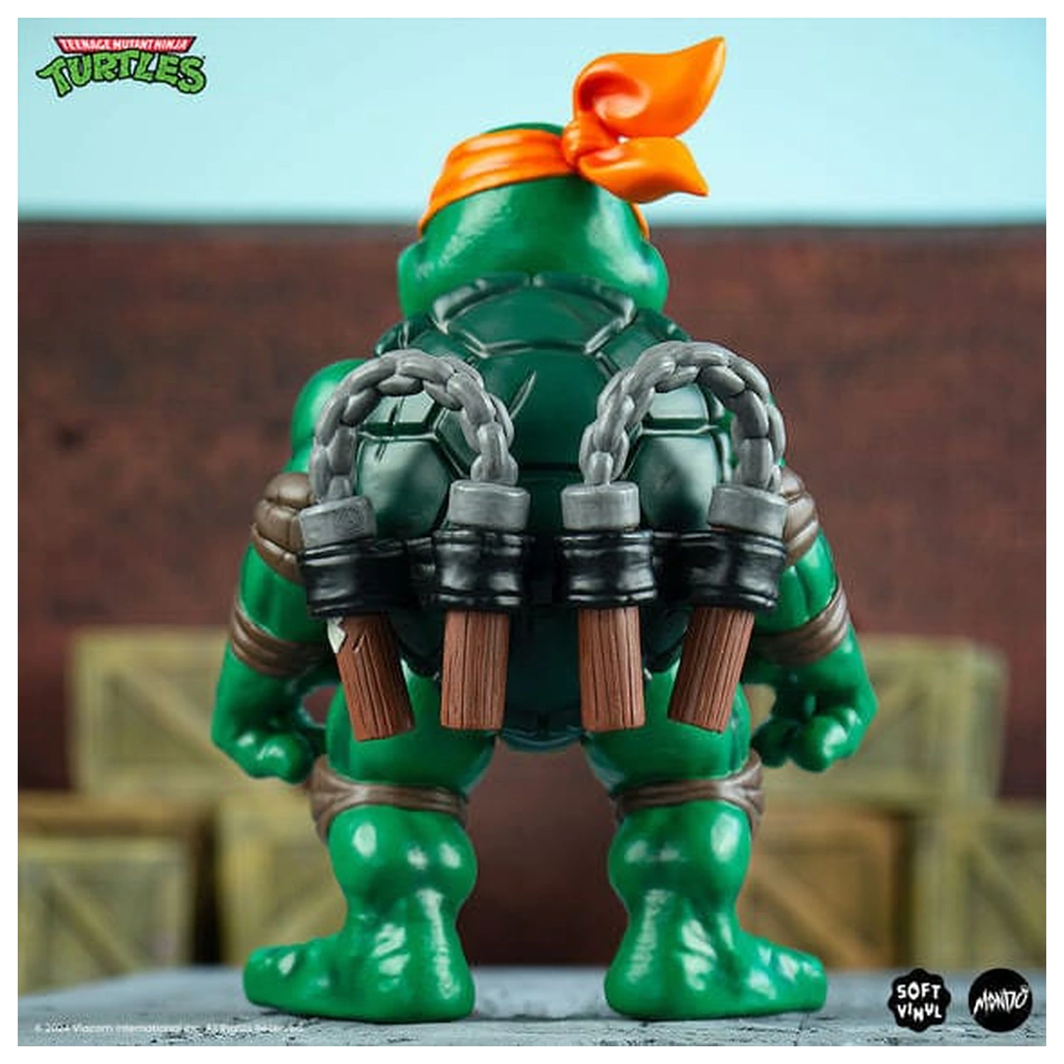 Teenage Mutant Ninja Turtles Mäkká Vinylová figúrka Michelangelo 20 cm produktová fotografia