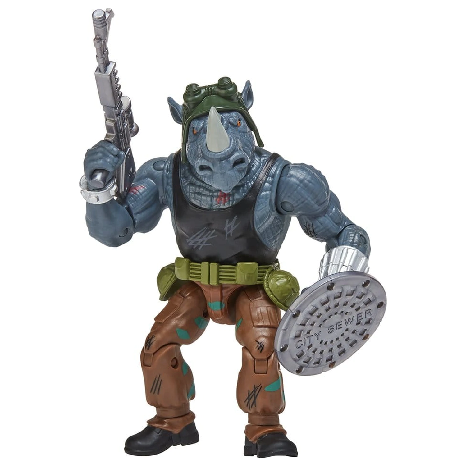 Teenage Mutant Ninja Turtles: Remasterované akčné figúrky Raphael vs. Rocksteady produktová fotografia