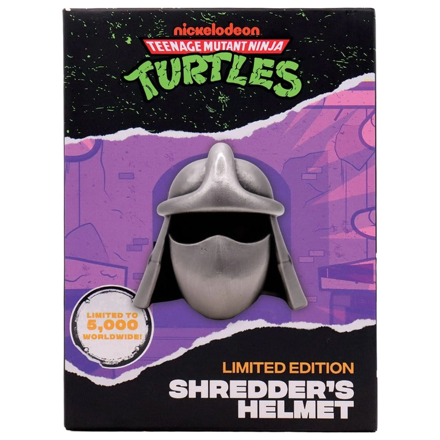 Teenage Mutant Ninja Turtles replika Shredder's Helmet miniatúra limitovaná edícia 8 x 7 x 7 cm produktová fotografia