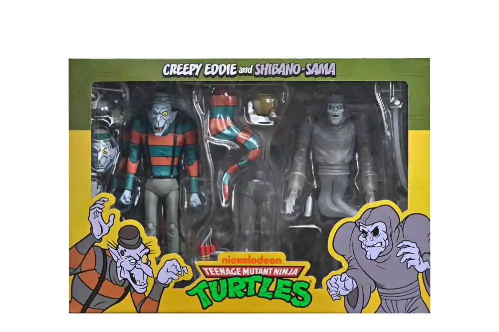Teenage Mutant Ninja Turtles: Saturday Morning Adventures Akčná figúrka 2-Pack Creepy Eddie & Shibano-Sama 17 cm produktová fotografia