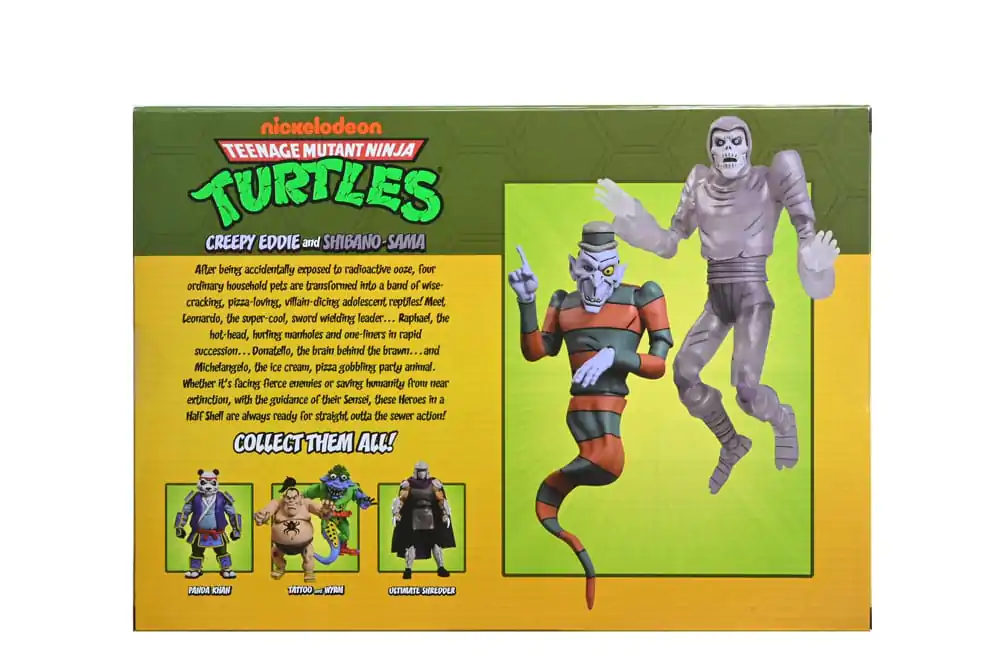 Teenage Mutant Ninja Turtles: Saturday Morning Adventures Akčná figúrka 2-Pack Creepy Eddie & Shibano-Sama 17 cm produktová fotografia