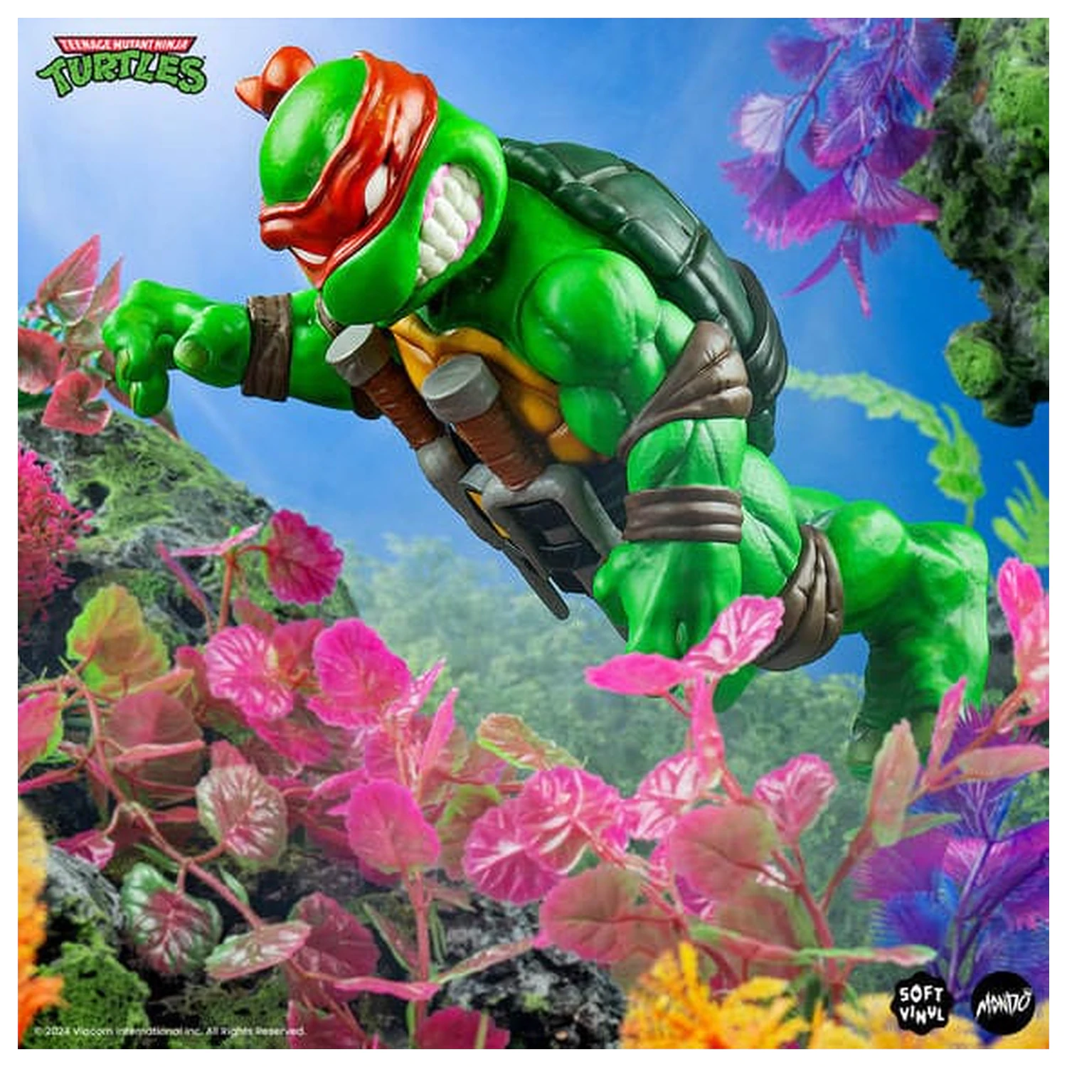 Teenage Mutant Ninja Turtles Mäkká Vinylová figúrka Raphael 20 cm produktová fotografia