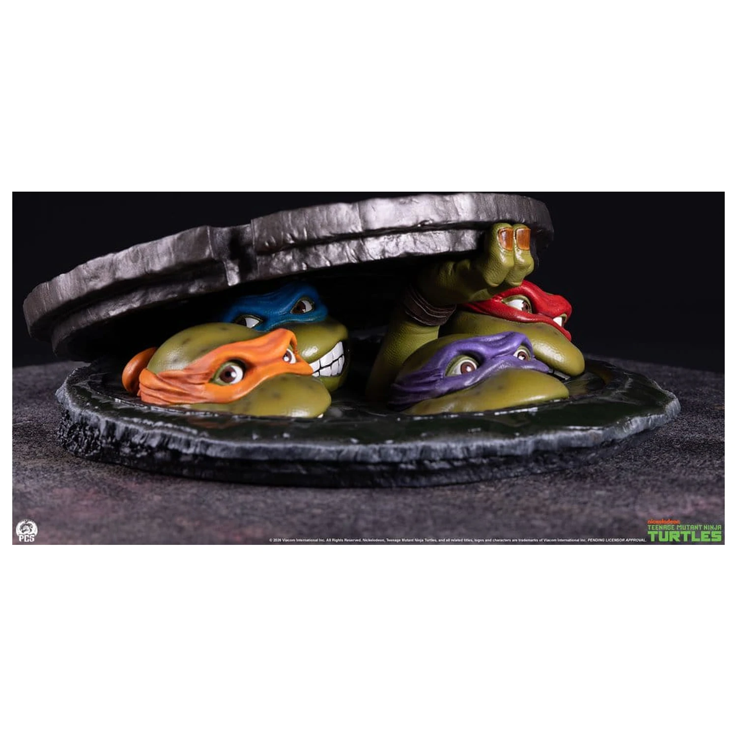 Teenage Mutant Ninja Turtles Stolová hra 1/4 Underground 11 cm produktová fotografia