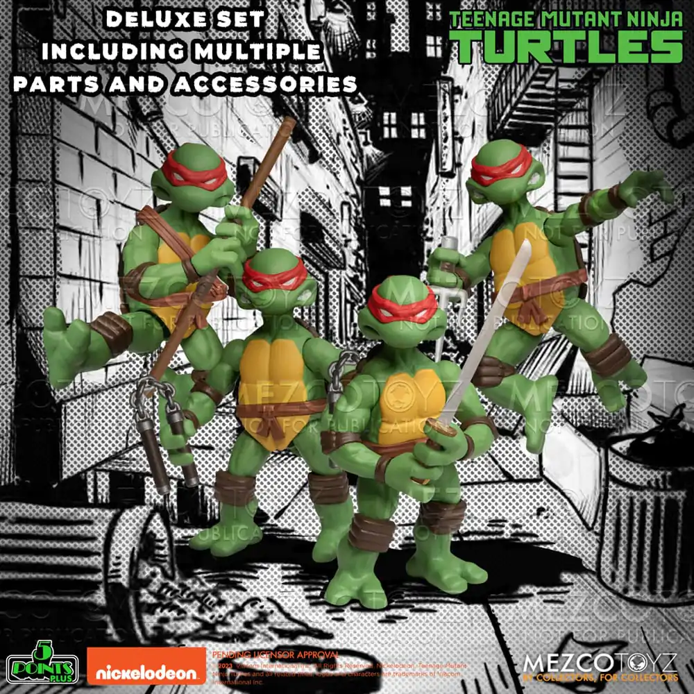 Teenage Mutant Ninja Turtles Akčné figúrky Teenage Mutant Ninja Turtles Deluxe sada 8 cm termékfotó