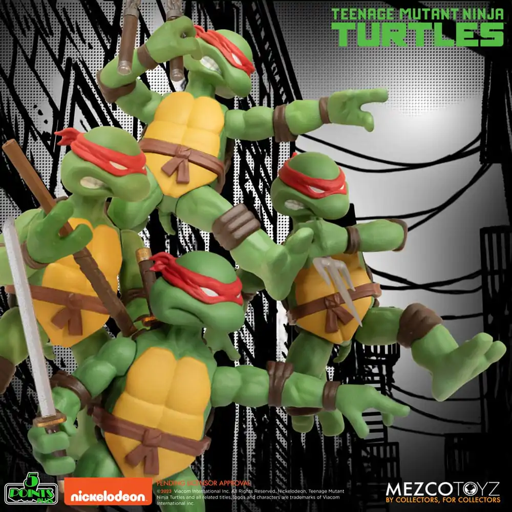 Teenage Mutant Ninja Turtles Akčné figúrky Teenage Mutant Ninja Turtles Deluxe sada 8 cm termékfotó