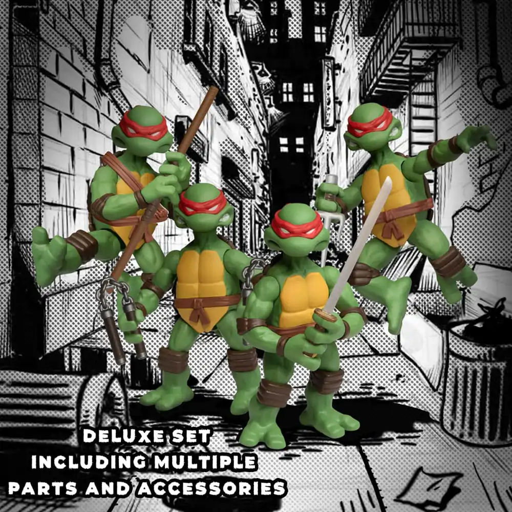 Teenage Mutant Ninja Turtles Akčné figúrky Teenage Mutant Ninja Turtles Deluxe sada 8 cm termékfotó