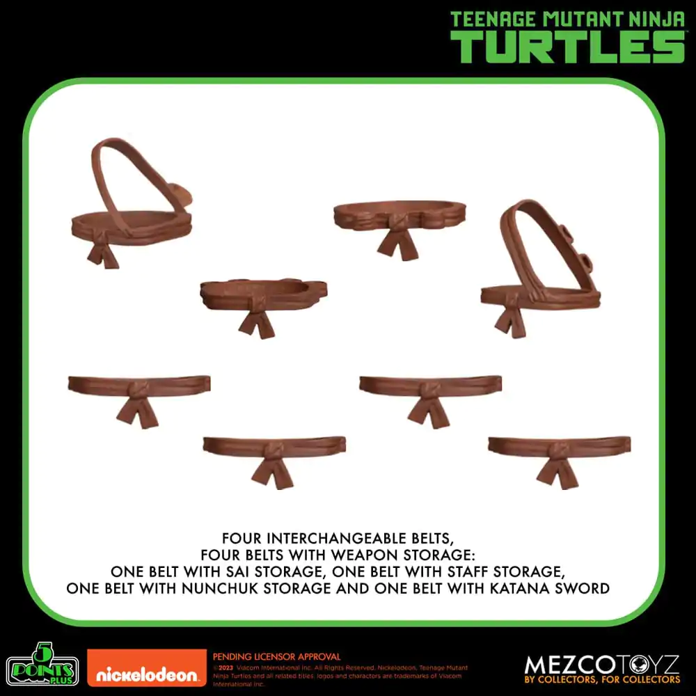 Teenage Mutant Ninja Turtles Akčné figúrky Teenage Mutant Ninja Turtles Deluxe sada 8 cm termékfotó