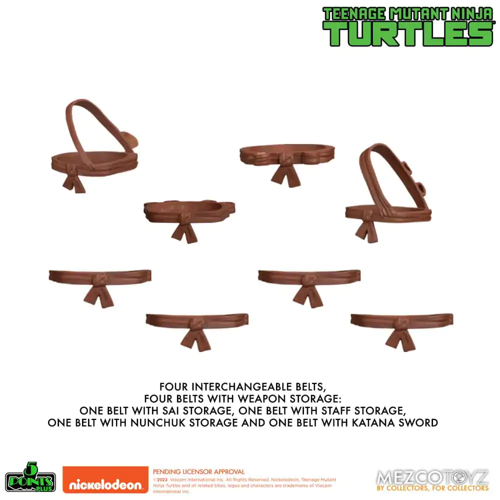 Teenage Mutant Ninja Turtles Akčné figúrky Teenage Mutant Ninja Turtles Deluxe sada 8 cm termékfotó