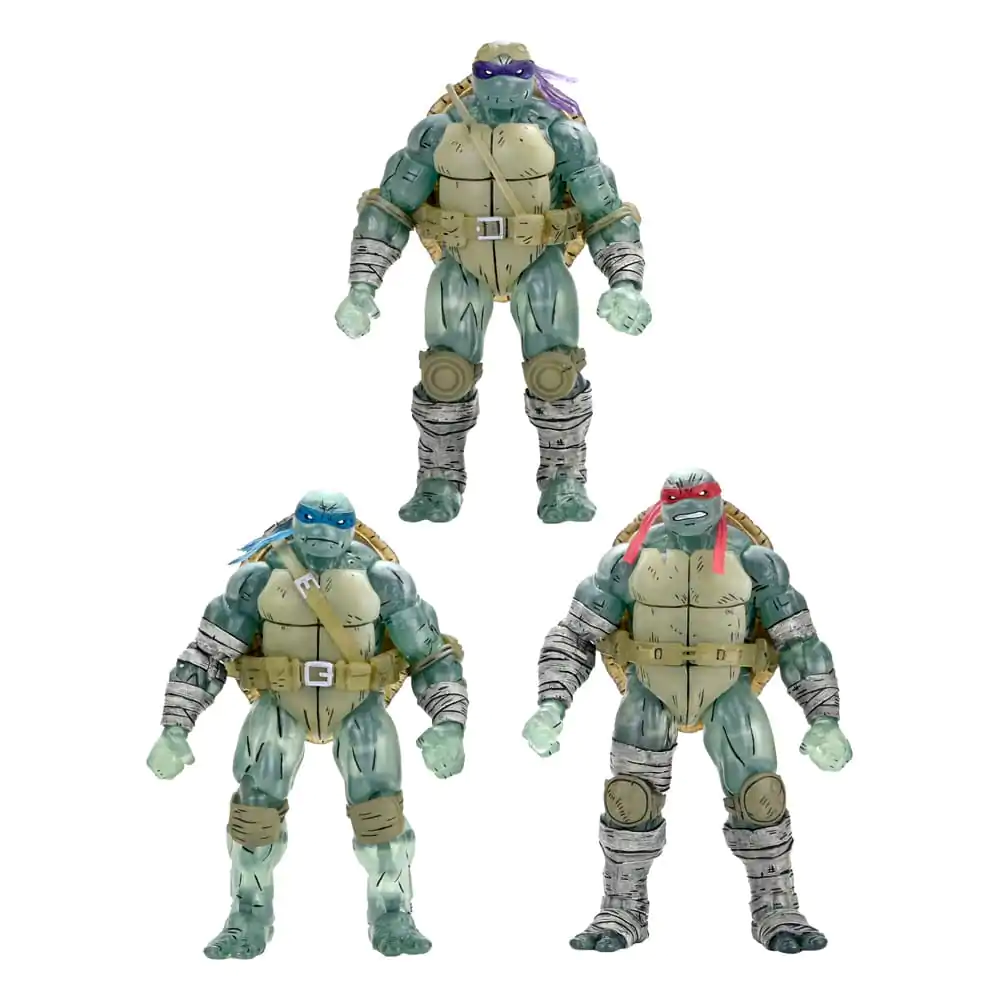 Teenage Mutant Ninja Turtles (The Last Ronin) Akčná Figúrka 3-Pack Ghost Brothers 18 cm produktová fotografia