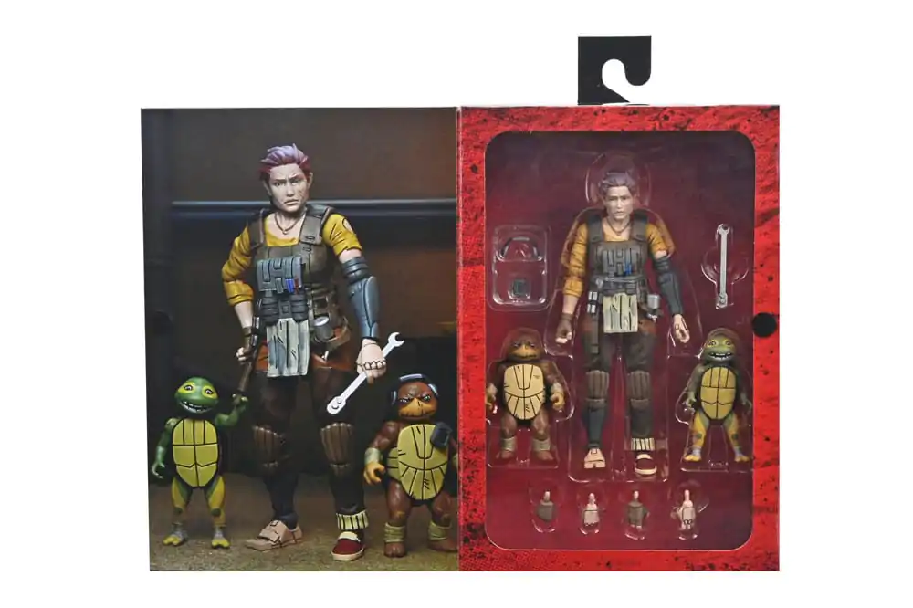 Teenage Mutant Ninja Turtles (The Last Ronin The Lost Years) Akčná figúrka Grammy April s Baby Yi & Moja 18 cm produktová fotografia