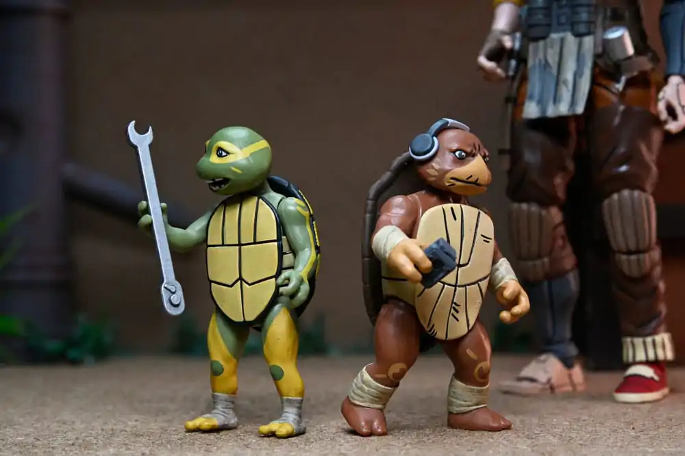 Teenage Mutant Ninja Turtles (The Last Ronin The Lost Years) Akčná figúrka Grammy April s Baby Yi & Moja 18 cm produktová fotografia