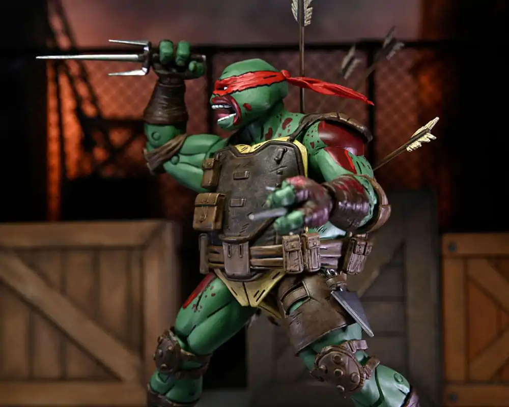 Teenage Mutant Ninja Turtles The Last Ronin Akčná Figúrka Ultimate First to Fall Raphael 18 cm produktová fotografia