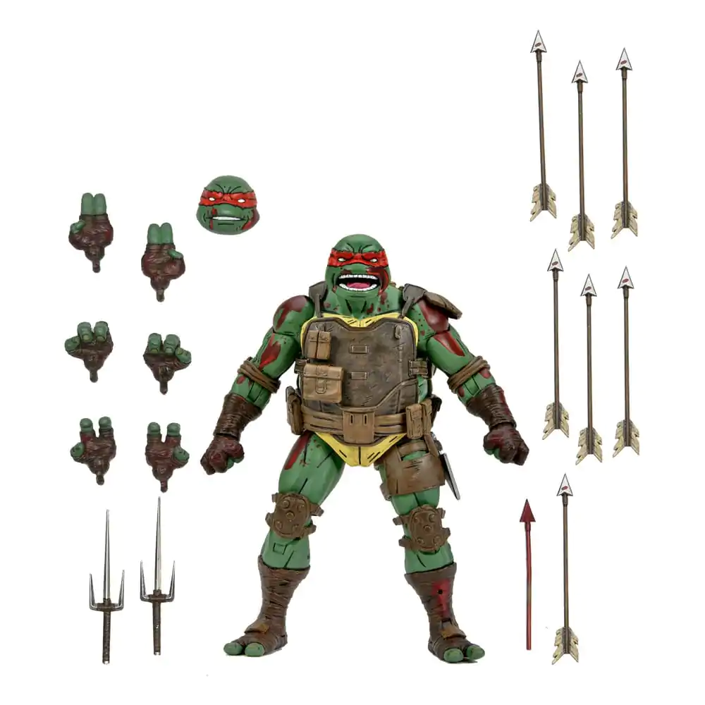 Teenage Mutant Ninja Turtles The Last Ronin Akčná Figúrka Ultimate First to Fall Raphael 18 cm produktová fotografia