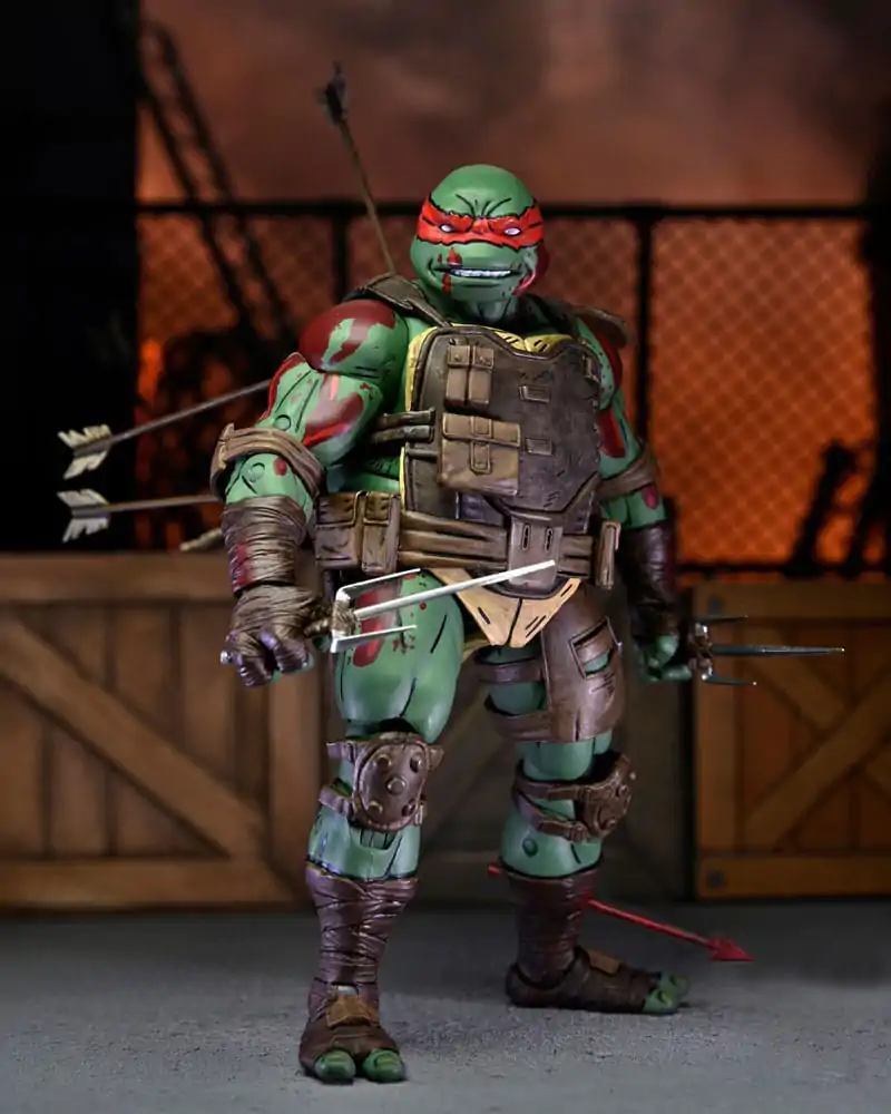 Teenage Mutant Ninja Turtles The Last Ronin Akčná Figúrka Ultimate First to Fall Raphael 18 cm produktová fotografia