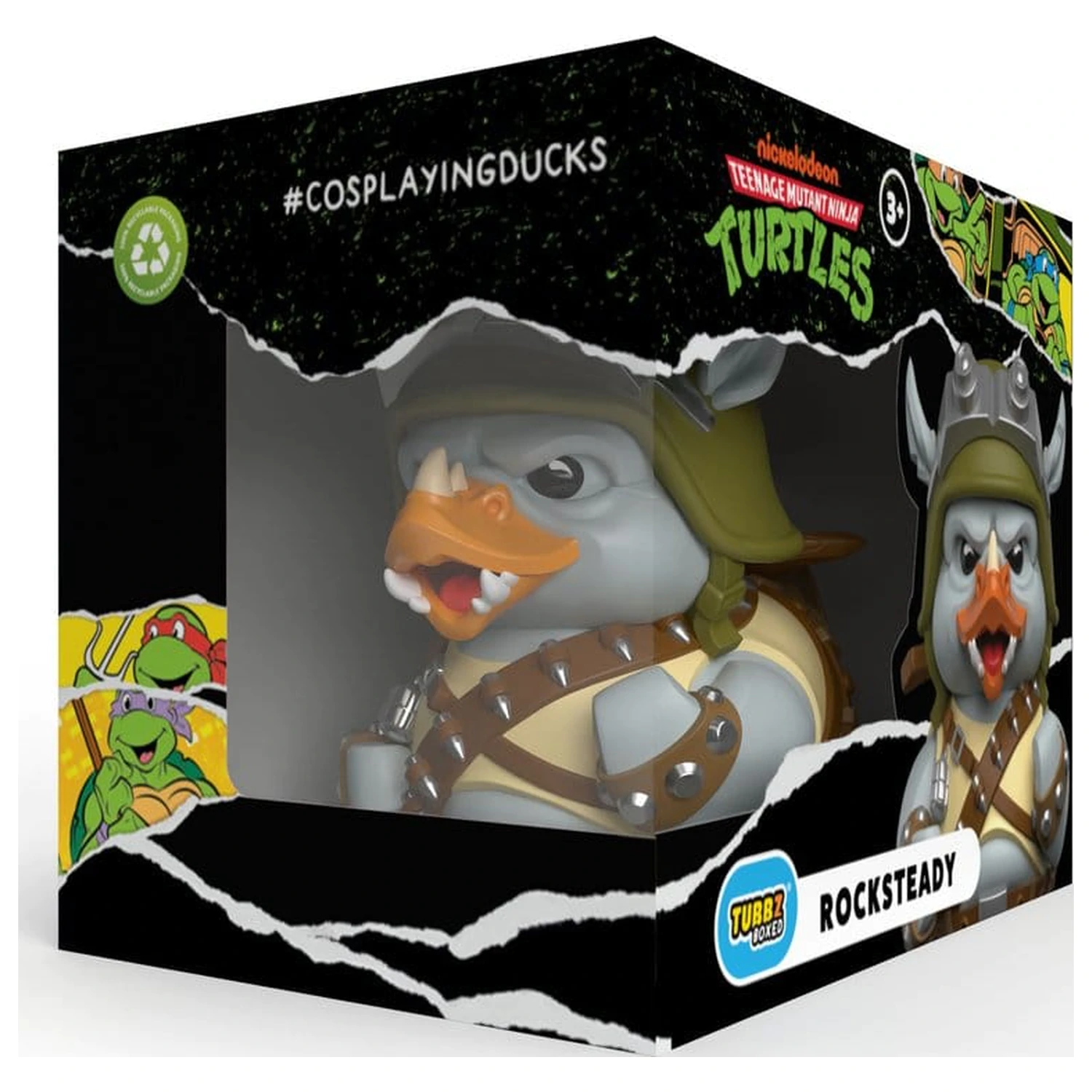 Teenage Mutant Ninja Turtles Tubbz PVC figúrka Rocksteady produktová fotografia