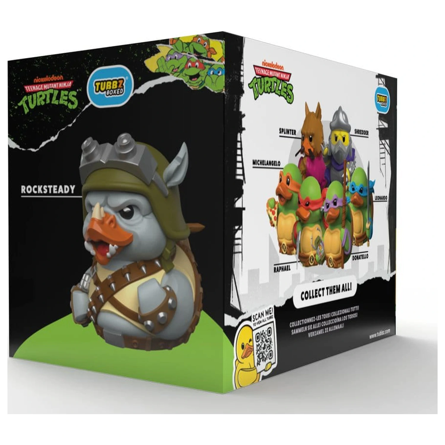 Teenage Mutant Ninja Turtles Tubbz PVC figúrka Rocksteady produktová fotografia