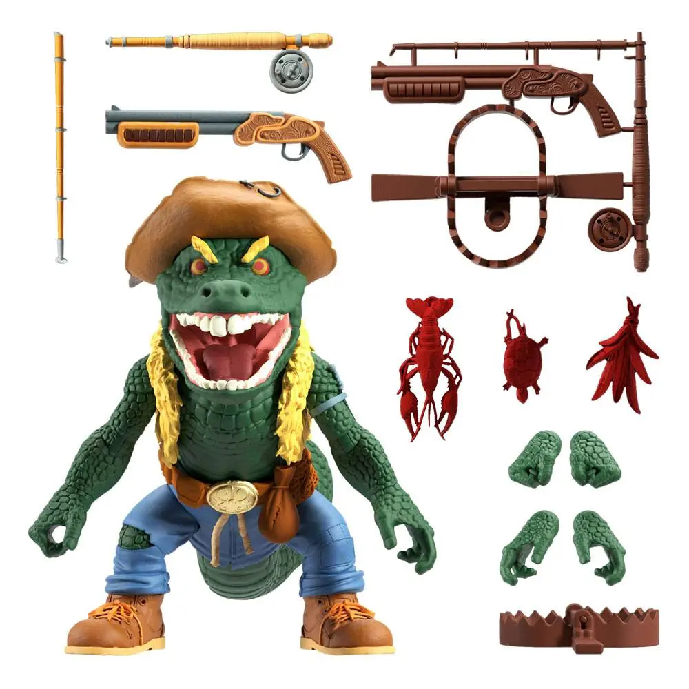 Teenage Mutant Ninja Turtles Ultimates Action Figure Leatherhead 18 cm termékfotó